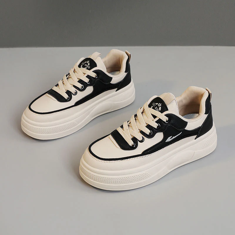 Damen Sneakers mit trendigem Plateausohlen-Design und atmungsaktiven Materialien Heidi Mode - Image 8