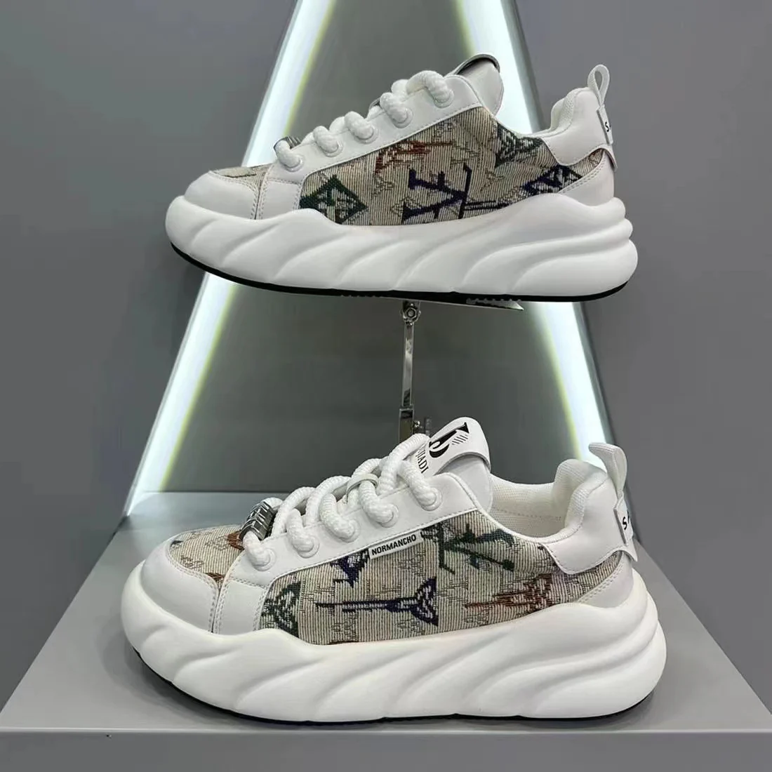 Damen Sneakers mit trendiger Profilsohle und sportlichem Design Heidi Mode - Image 4
