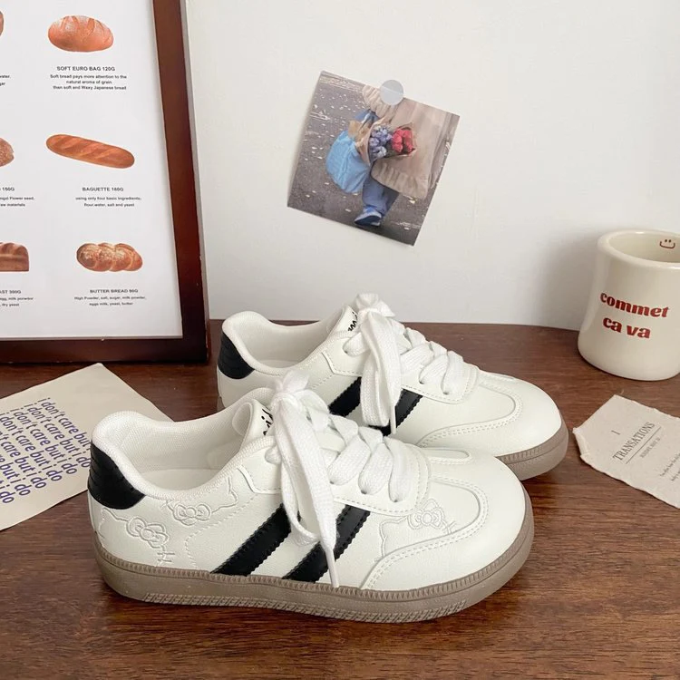 Damen Sneakers mit verspieltem Hello Kitty Design und stützender Sohle Heidi Mode - Image 3