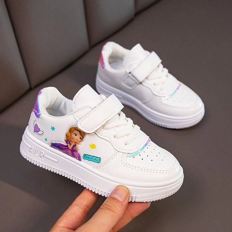 Damen Sneakers mit verspieltem Prinzessinnenmotiv und praktischem Klettverschluss Heidi Mode - Image 2