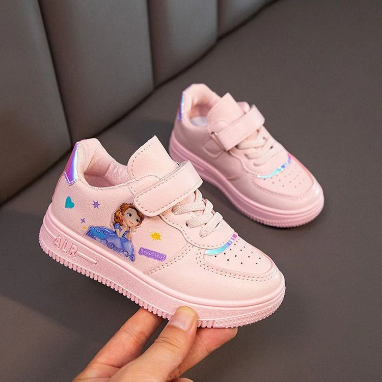 Damen Sneakers mit verspieltem Prinzessinnenmotiv und praktischem Klettverschluss Heidi Mode - Image 3