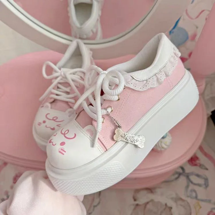 Damen Sneakers mit verspieltem Tiermotiv und bequemer Sohle Heidi Mode - Image 4