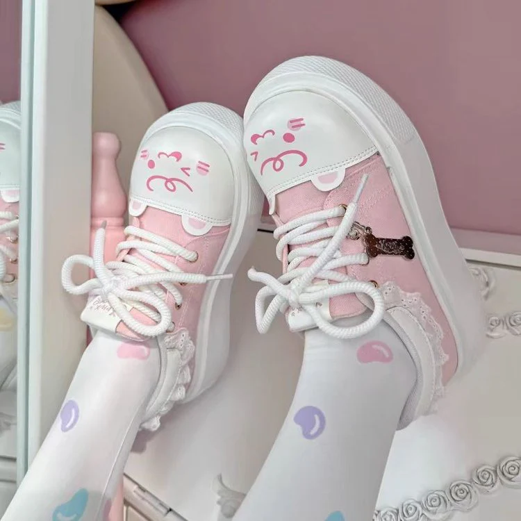 Damen Sneakers mit verspieltem Tiermotiv und bequemer Sohle Heidi Mode - Image 5