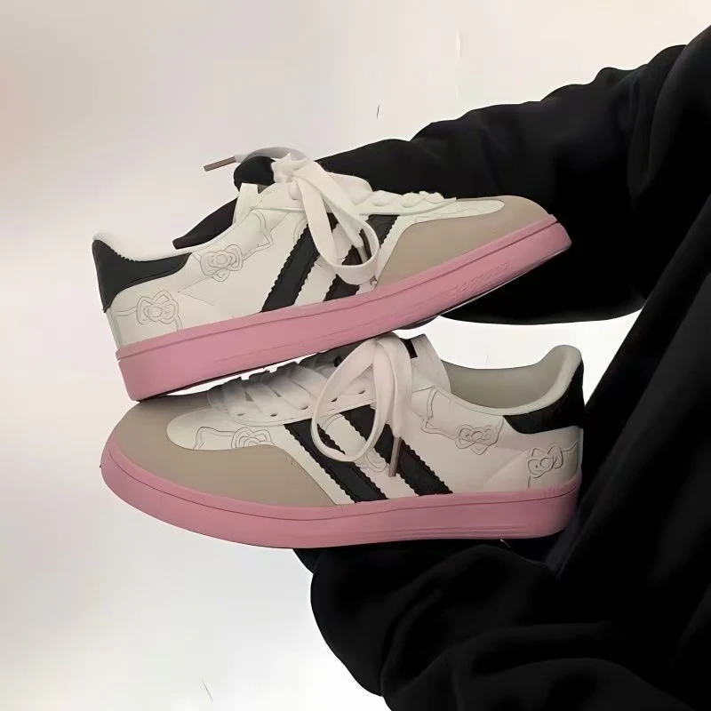 Damen Sneakers mit verspielten Blumenapplikationen und dämpfender Sohle Heidi Mode - Image 5