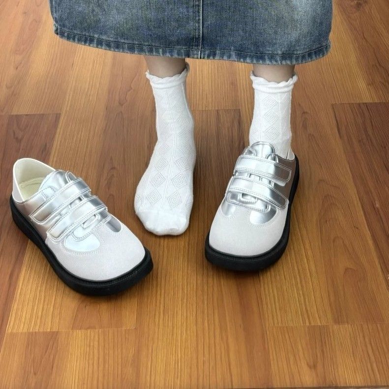 Damen Sneakers mit verstellbarem Klettverschluss und bequemem Fußbett Heidi Mode - Image 7