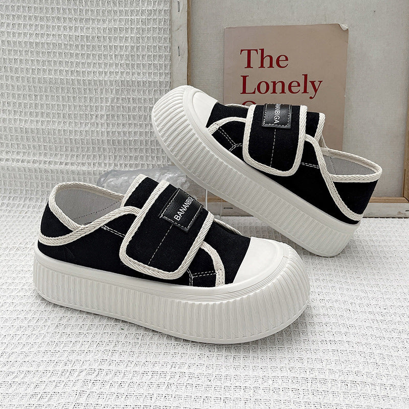 Damen Sneakers mit verstellbarem Klettverschluss und dämpfender Plateau-Sohle Heidi Mode - Image 7