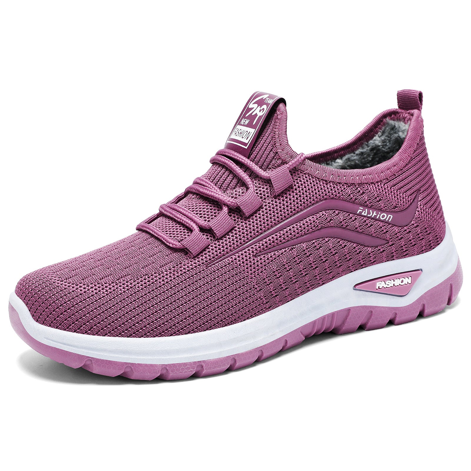 Damen Sneakers mit warmer Innensohle und elastischem Schnellschnürsystem Heidi Mode - Image 5