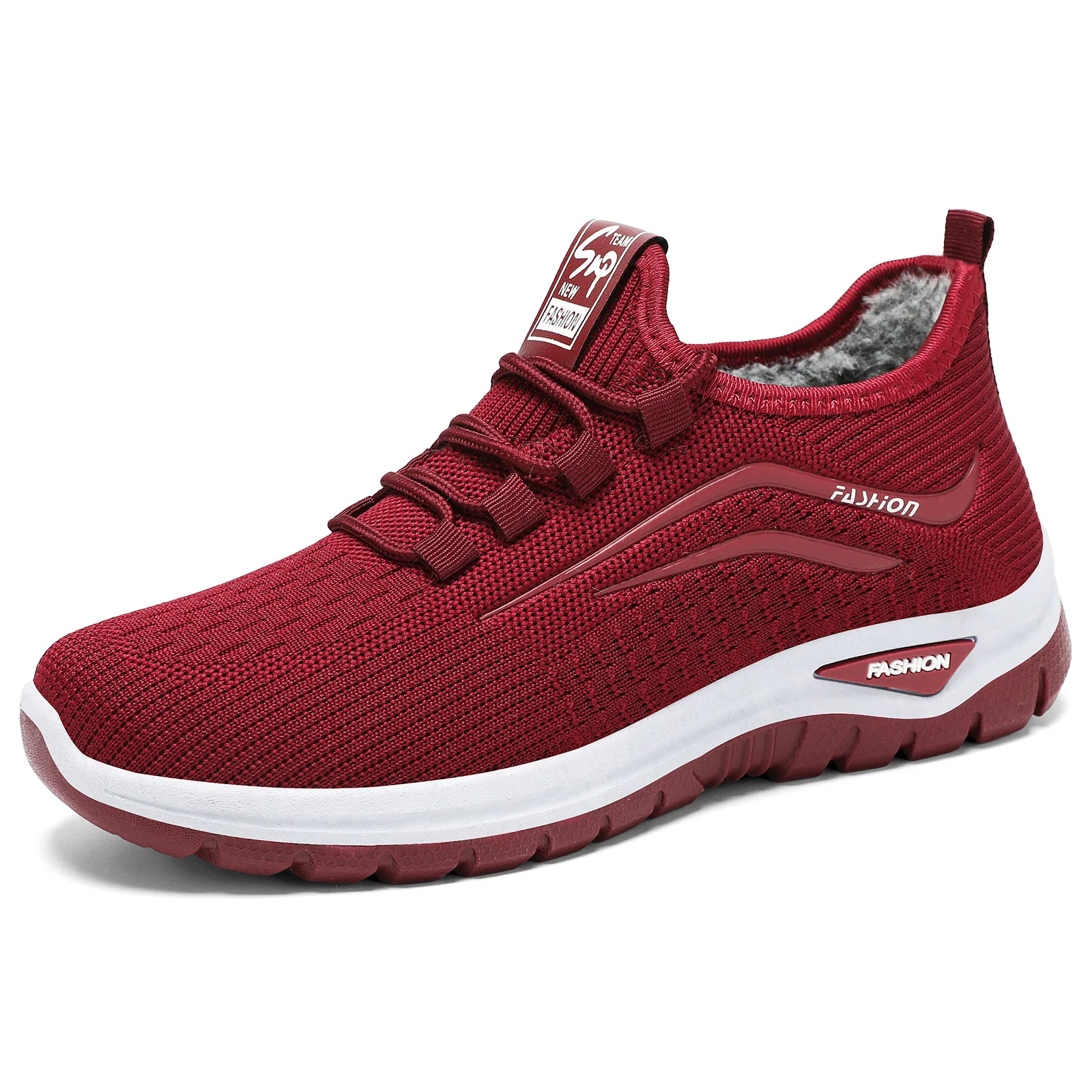 Damen Sneakers mit warmer Innensohle und elastischem Schnellschnürsystem Heidi Mode - Image 7