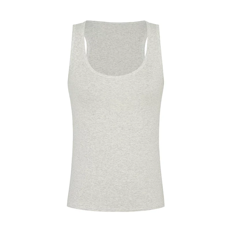 Damen Sommer Tank Top Slim Fit U-Ausschnitt Ärmellos - Image 10