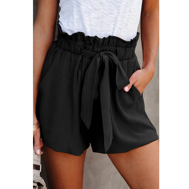 Damen Sommerliche Shorts mit Verstellbarem Bund und Praktischen Taschen Heidi-Mode - Image 5