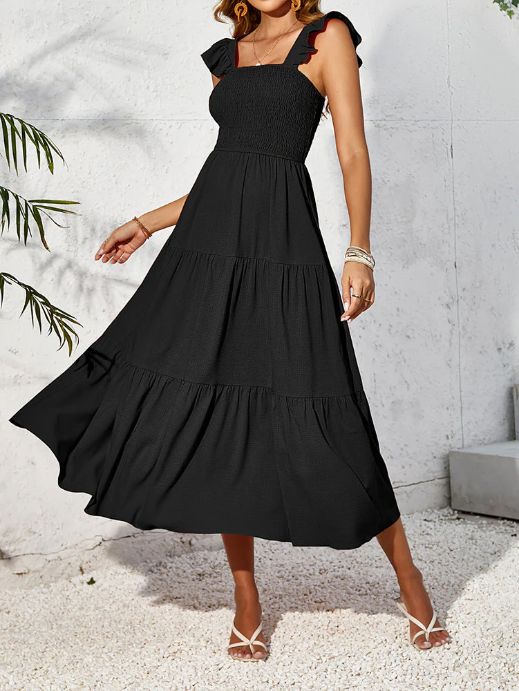 Damen Sommerliches Maxikleid mit Zauberhaften Rüschendetails Heidi-Mode - Image 7