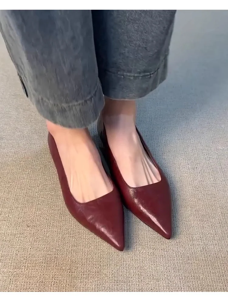 Damen spitze Pumps mit elegantem Design und hochwertiger Lederverarbeitung Heidi Mode - Image 6