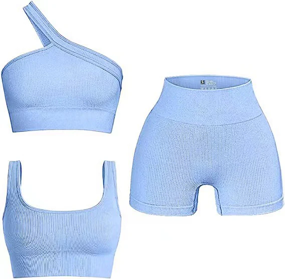 Damen Sport-BH und Shorts Set Heidi-Mode - Image 11