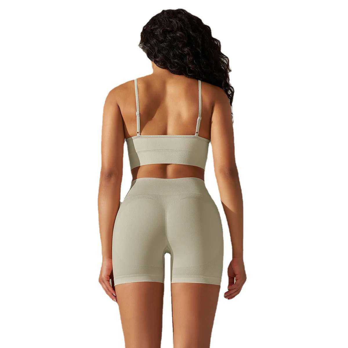Damen Sport-Bh und Shorts-Set Heidi-Mode - Image 4