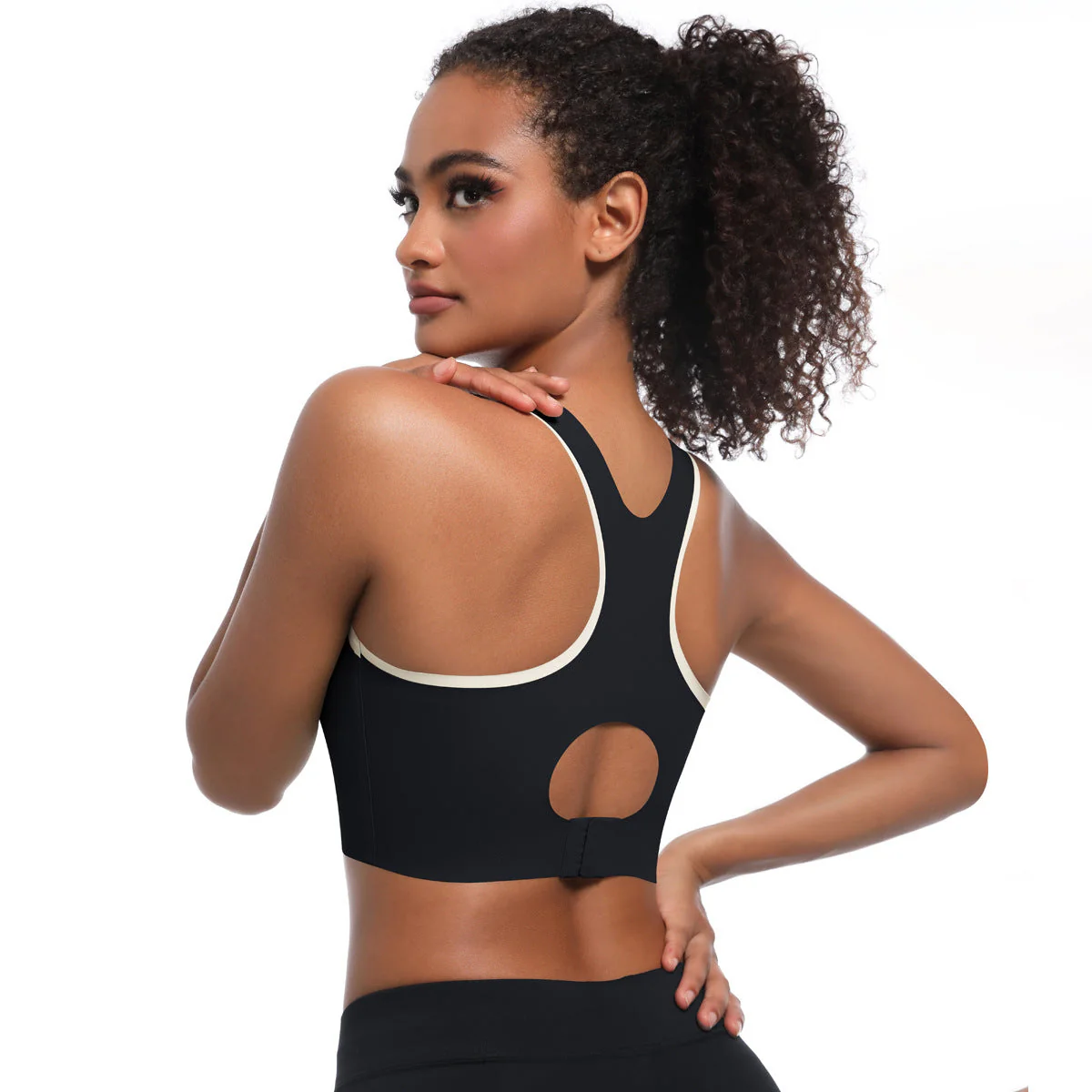 Damen Sport-Bustier mit Herausragender Unterstützung und Atmungsaktivem Design Heidi-Mode - Image 7