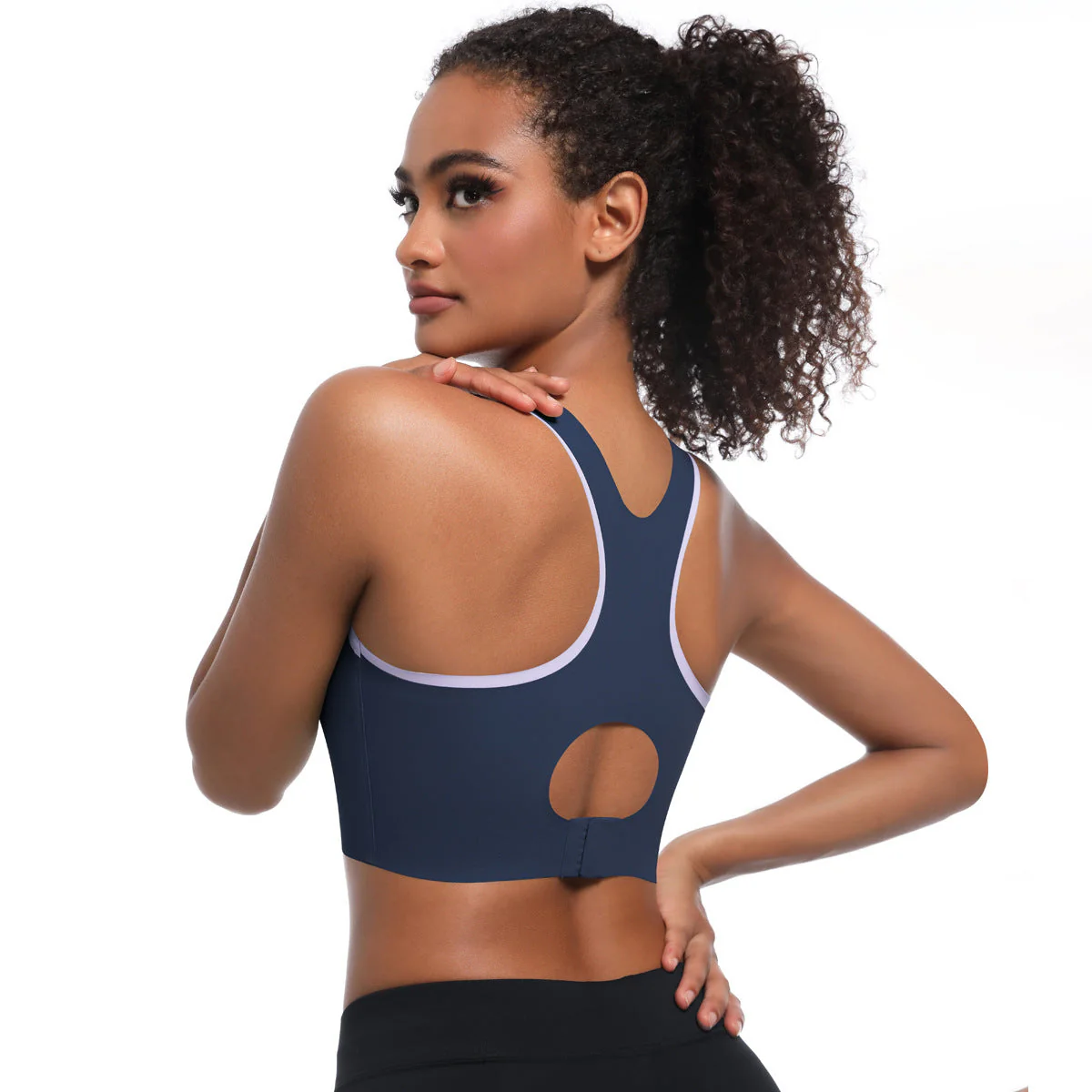 Damen Sport-Bustier mit Herausragender Unterstützung und Atmungsaktivem Design Heidi-Mode - Image 8