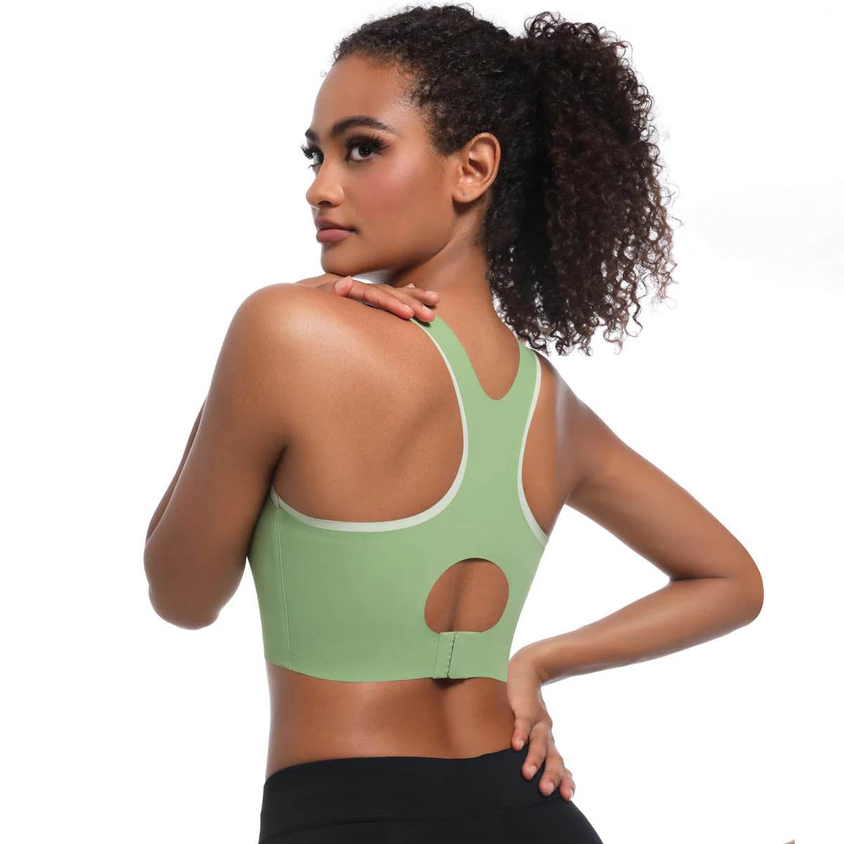 Damen Sport-Bustier mit Herausragender Unterstützung und Atmungsaktivem Design Heidi-Mode - Image 9