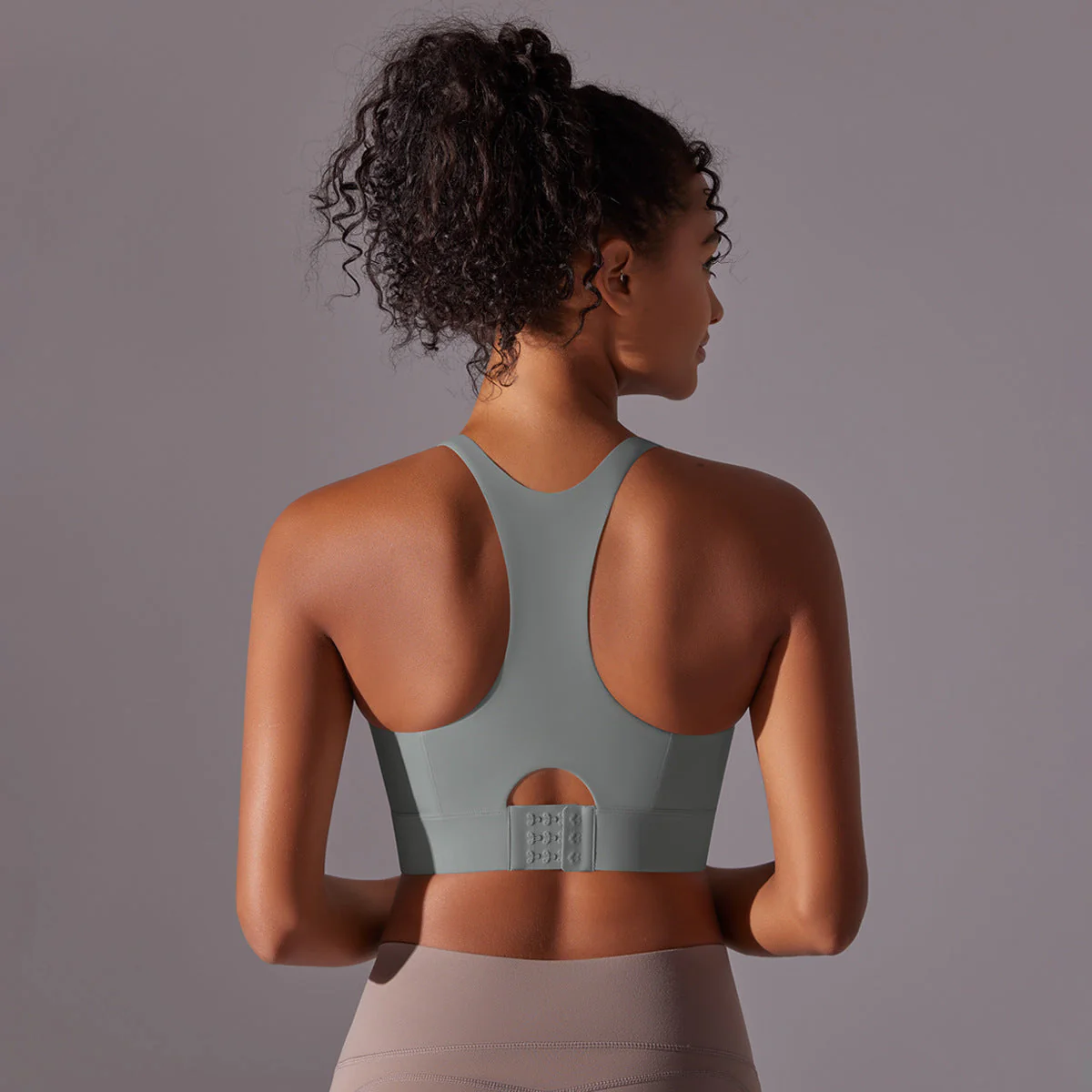 Damen Sport-Bustier mit Hohem Komfort und Unterstützendem Racerback-Design Heidi-Mode - Image 4