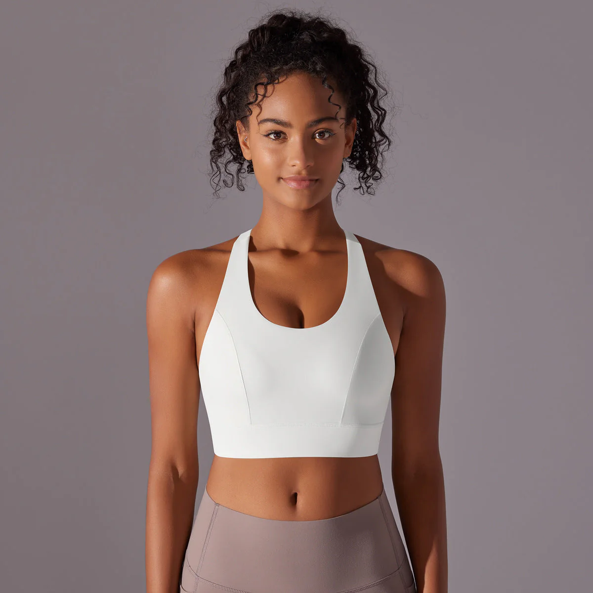 Damen Sport-Bustier mit Hohem Komfort und Unterstützendem Racerback-Design Heidi-Mode - Image 9