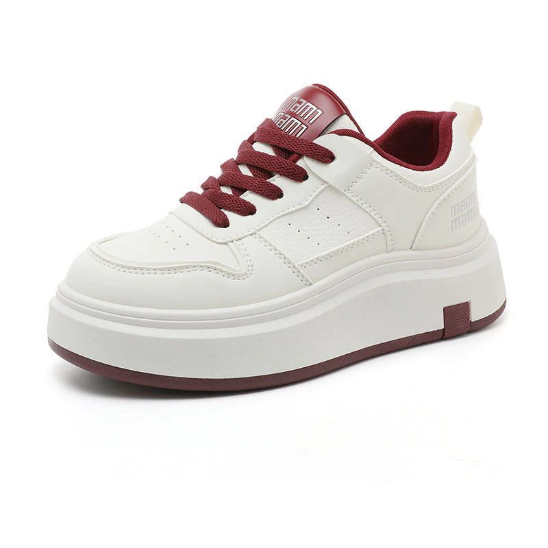 Damen sportive Plateau Sneakers mit atmungsaktivem Design und dämpfender Sohle Heidi Mode - Image 5