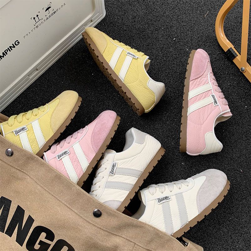 Damen sportive Retro-Sneaker mit hochwertigem Leder von Heidi Mode - Image 4