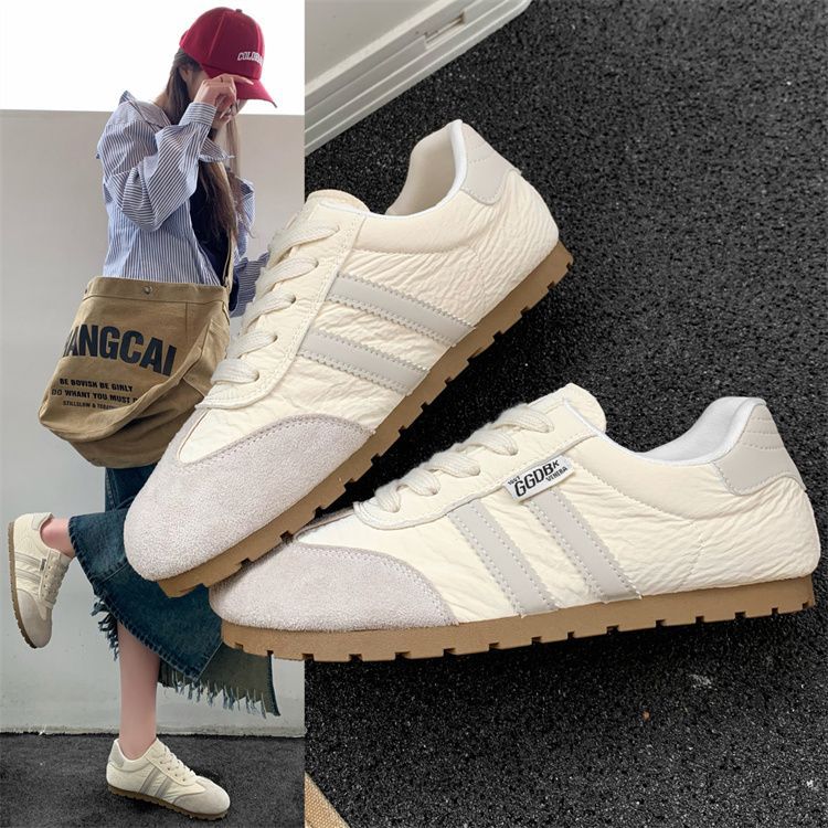 Damen sportive Retro-Sneaker mit hochwertigem Leder von Heidi Mode - Image 6