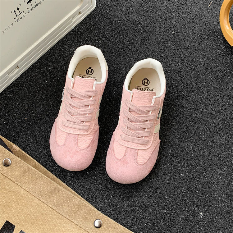 Damen sportive Retro-Sneaker mit hochwertigem Leder von Heidi Mode - Image 7