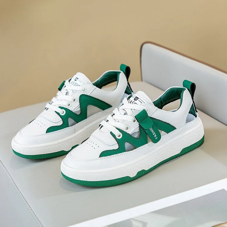 Damen Sportive Sneaker mit coolem Designelementen Heidi Mode - Image 2