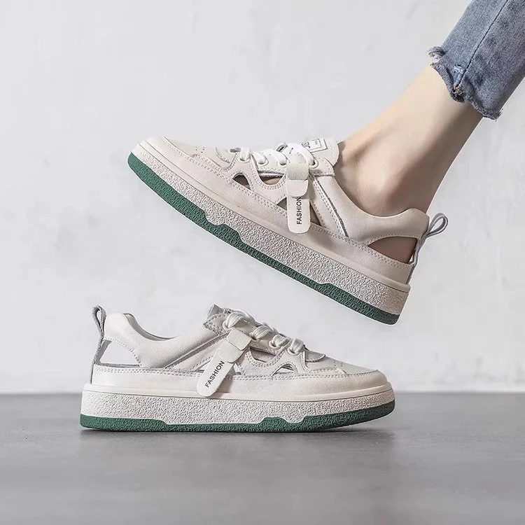 Damen Sportive Sneaker mit coolem Designelementen Heidi Mode - Image 3