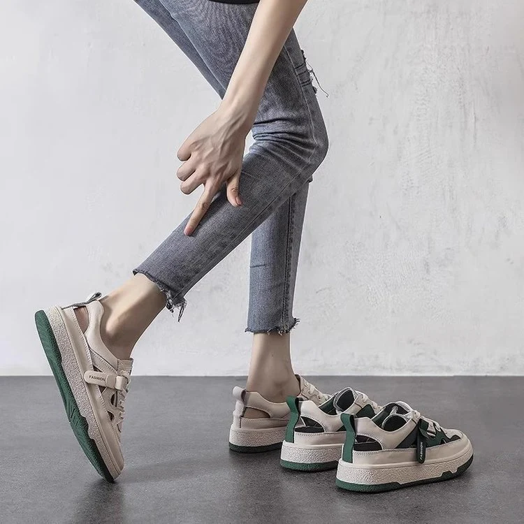 Damen Sportive Sneaker mit coolem Designelementen Heidi Mode - Image 4