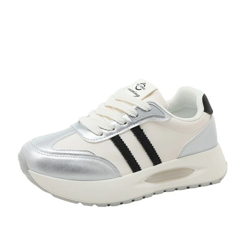 Damen sportive Sneaker mit luftdurchlässiger Oberflächenstruktur und dämpfendem Profil Heidi Mode - Image 5