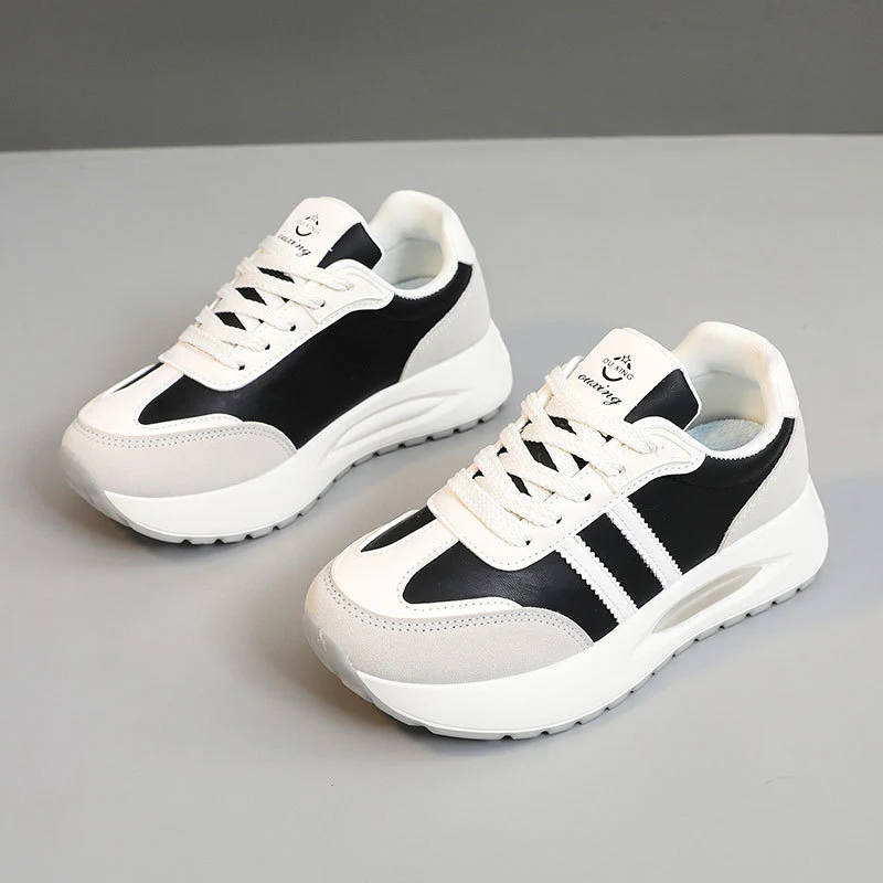 Damen sportive Sneaker mit luftdurchlässiger Oberflächenstruktur und dämpfendem Profil Heidi Mode - Image 6