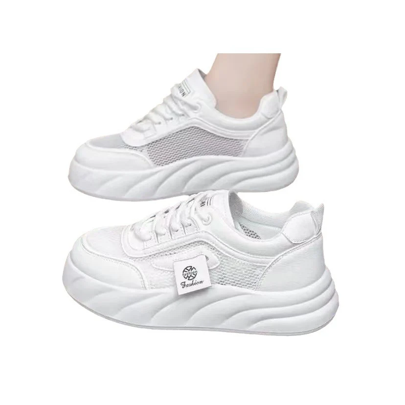 Damen sportive Sneakers mit atmungsaktiver Mesh-Oberfläche und dämpfender Sohle Heidi Mode - Image 5
