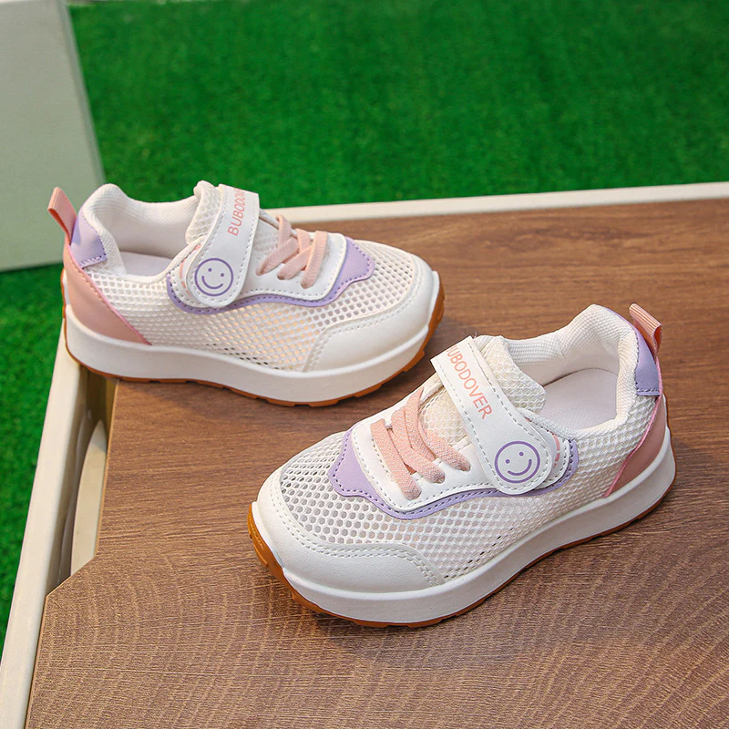 Damen sportive Sneakers mit atmungsaktiver Mesh-Oberfläche und flexibler Laufsohle Heidi Mode - Image 3