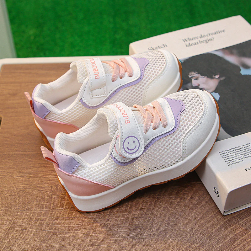 Damen sportive Sneakers mit atmungsaktiver Mesh-Oberfläche und flexibler Laufsohle Heidi Mode - Image 8
