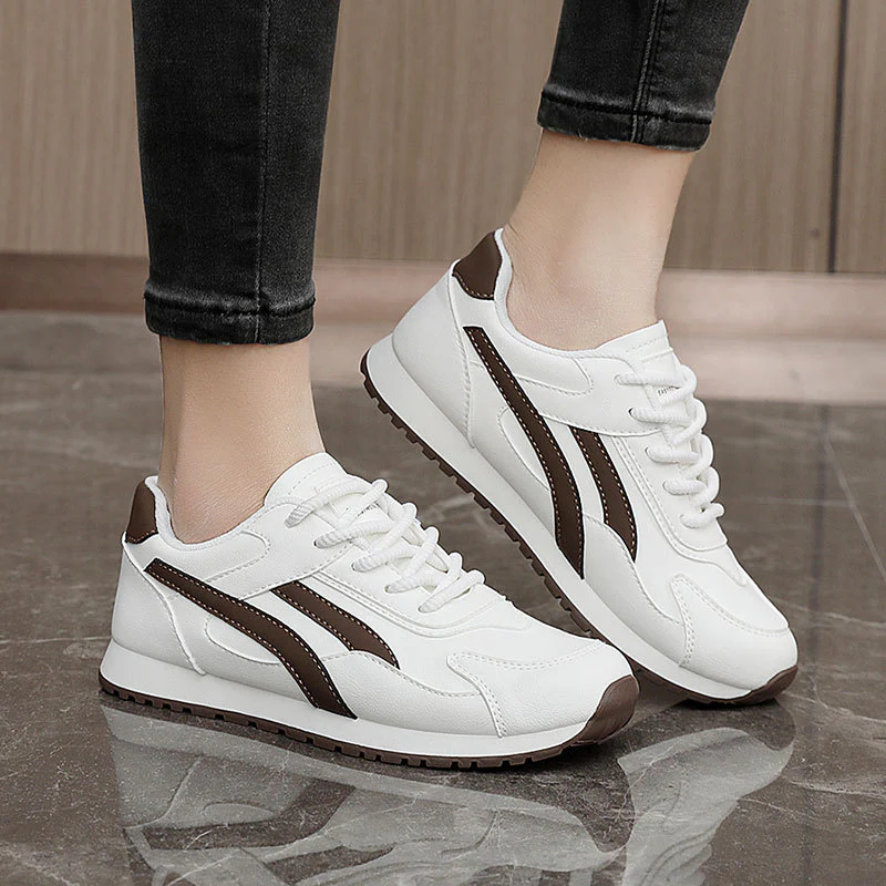 Damen sportive Sneakers mit atmungsaktiver Mesh-Oberfläche und stoßdämpfendem Profil Heidi Mode - Image 4