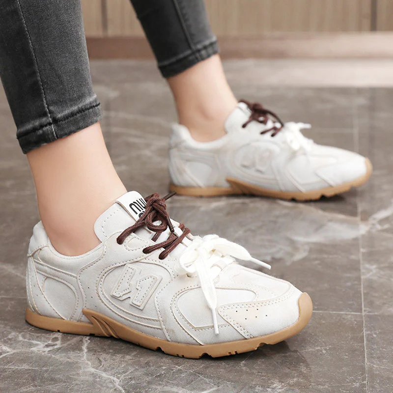 Damen sportive Sneakers mit atmungsaktiver Obermaterialstruktur und rutschfester Sohle Heidi Mode - Image 4