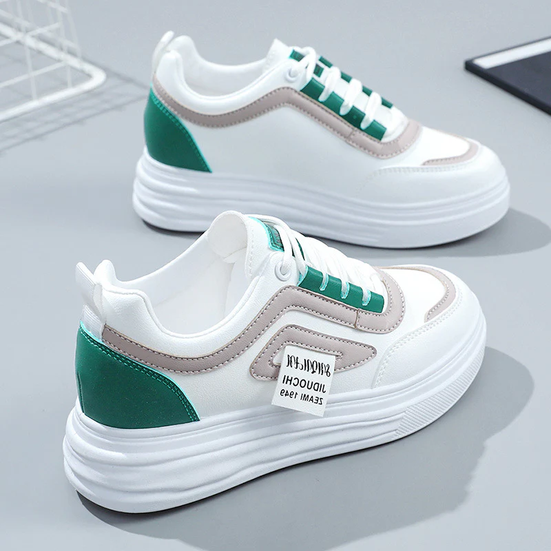 Damen sportive Sneakers mit modischem Design und dämpfender Sohle Heidi Mode - Image 3