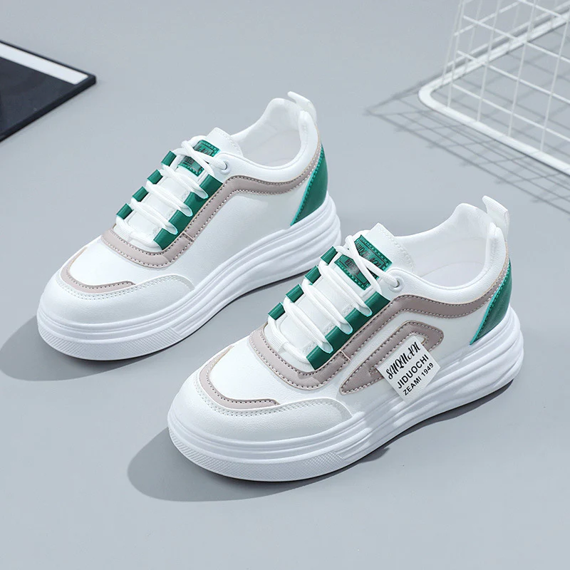 Damen sportive Sneakers mit modischem Design und dämpfender Sohle Heidi Mode - Image 4