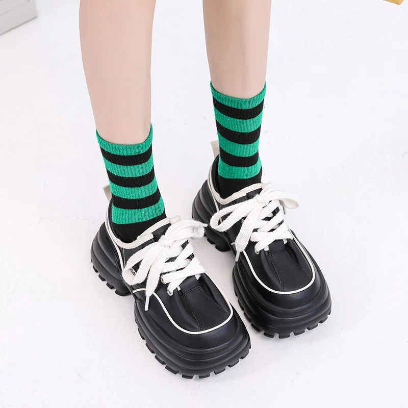 Damen sportive Sneakers mit stabiler Sohle und auffälligem Design Heidi Mode - Image 6