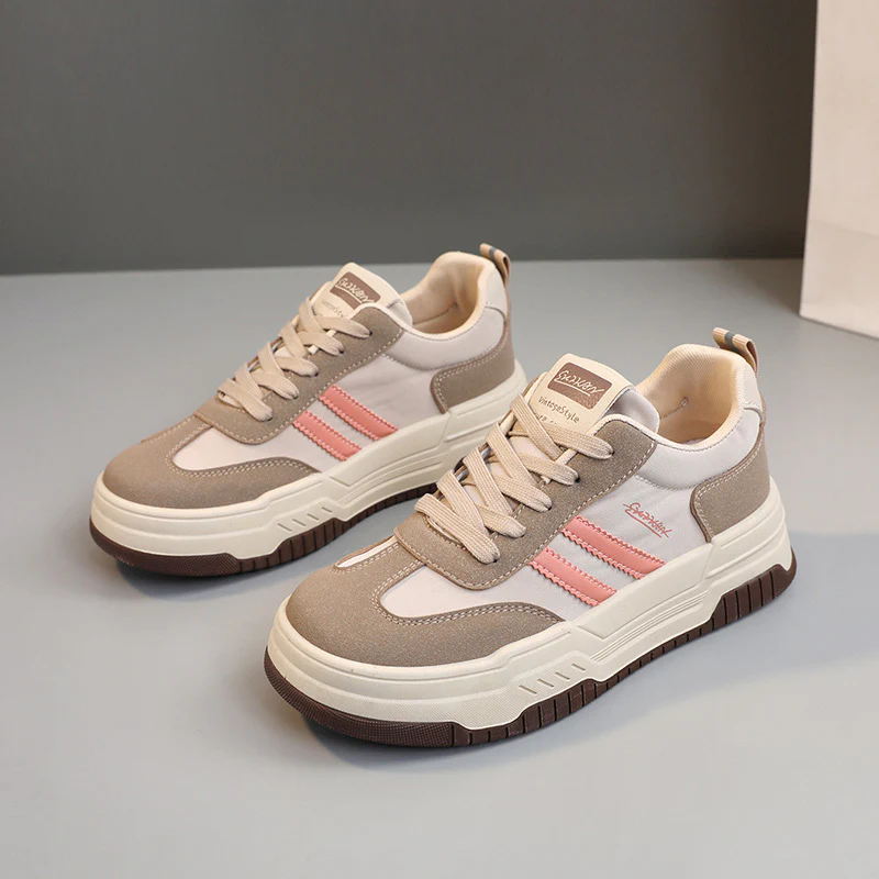 Damen sportive Trend Sneakers mit ergonomischer Dämpfung und atmungsaktiver Obermaterialstruktur Heidi Mode - Image 6