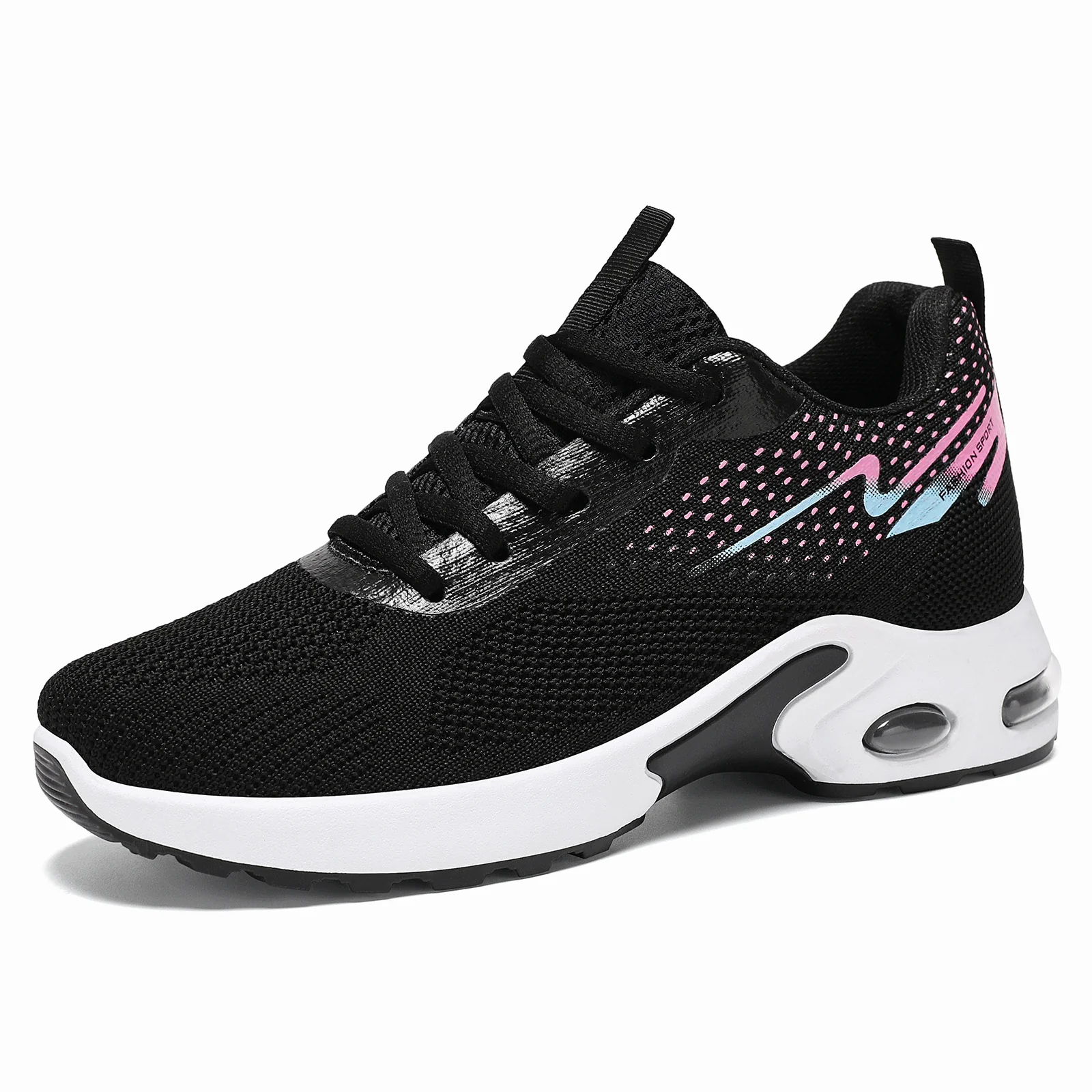 Damen Sportliche Air Cushion Sneakers mit atmungsaktivem Obermaterial und rutschfester Sohle Heidi Mode - Image 4