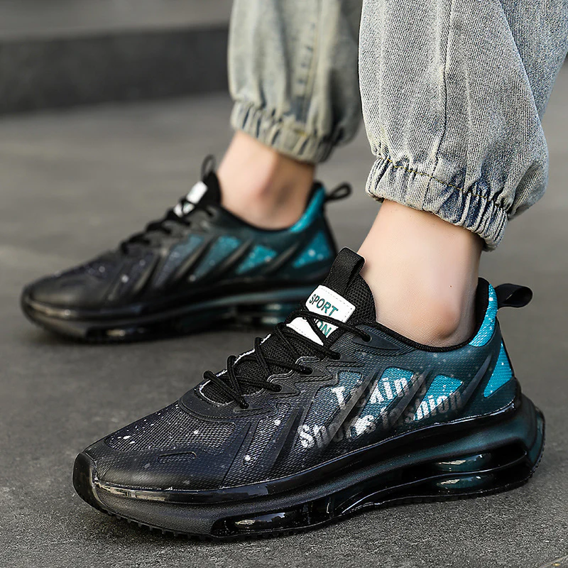 Damen Sportliche Air-Flow Sneakers mit atmungsaktivem Mesh-Obermaterial Heidi Mode - Image 2