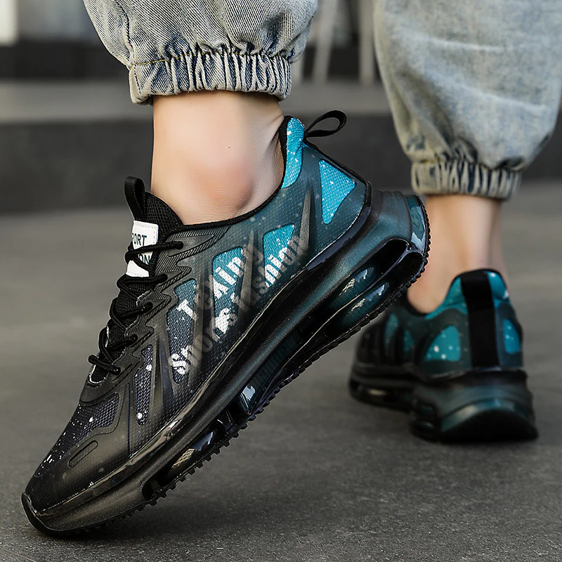 Damen Sportliche Air-Flow Sneakers mit atmungsaktivem Mesh-Obermaterial Heidi Mode - Image 4