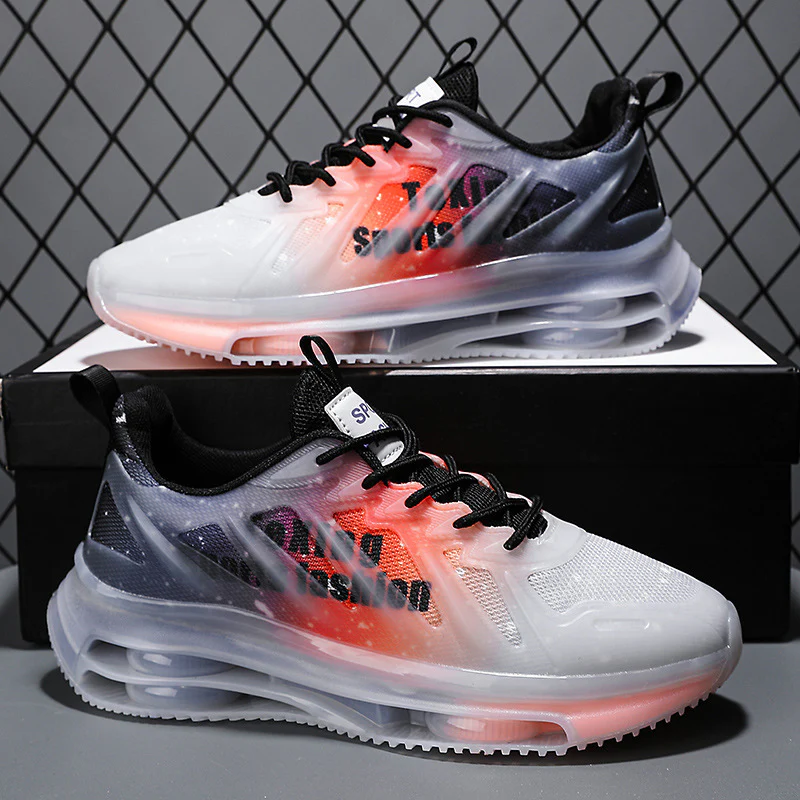 Damen Sportliche Air-Flow Sneakers mit atmungsaktivem Mesh-Obermaterial Heidi Mode - Image 7