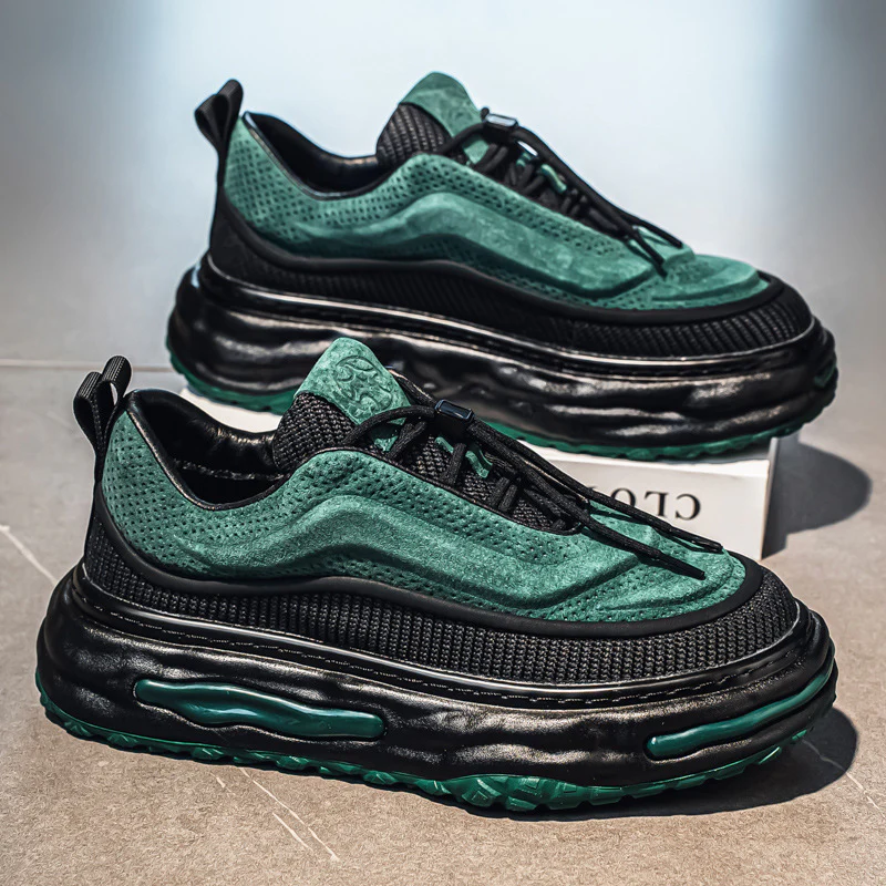 Damen Sportliche Air-Sohle Sneakers mit atmungsaktivem Obermaterial und flexiblem Design Heidi Mode - Image 3