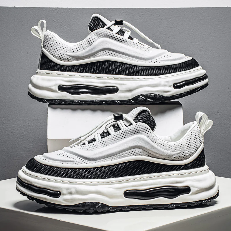 Damen Sportliche Air-Sohle Sneakers mit atmungsaktivem Obermaterial und flexiblem Design Heidi Mode - Image 6