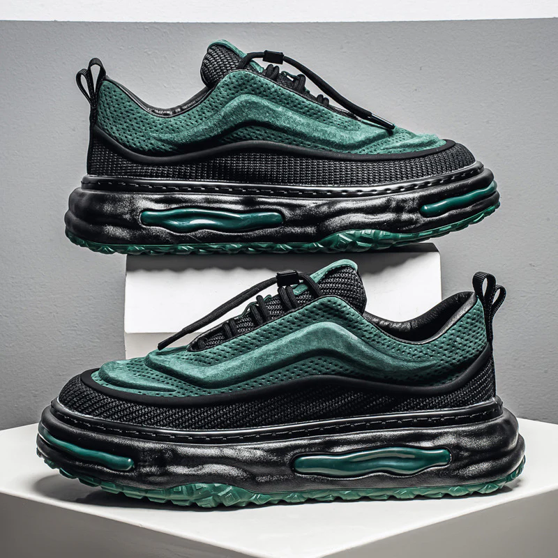 Damen Sportliche Air-Sohle Sneakers mit atmungsaktivem Obermaterial und flexiblem Design Heidi Mode - Image 7
