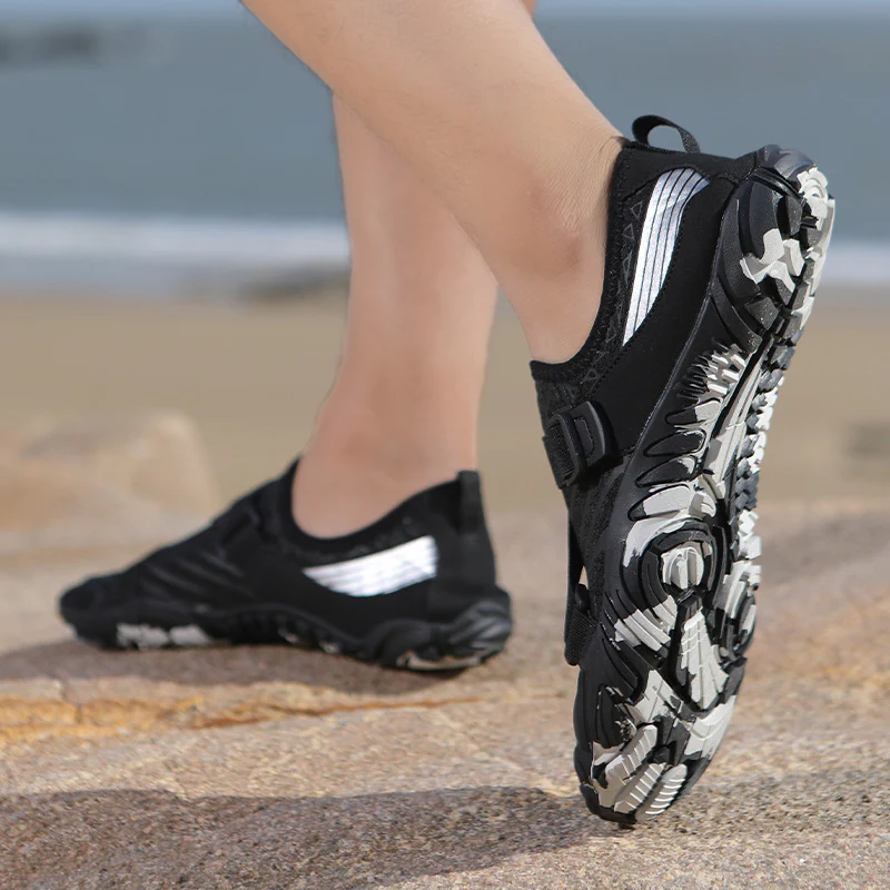 Damen Sportliche Aquafitness-Schuhe mit verstellbarem Gurt und rutschfester Sohle Heidi Mode - Image 4