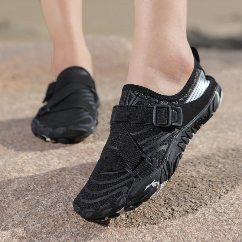 Damen Sportliche Aquafitness-Schuhe mit verstellbarem Gurt und rutschfester Sohle Heidi Mode - Image 8